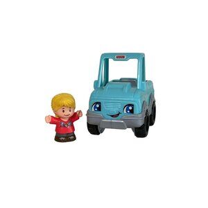 Little People Help a Friend Pick Up Truck Blue 2017 Girl Figure Red Shirt 2016